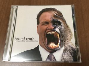 Brutal truth / Sounds of the animal kingdom ブルータル・トゥルース　グラインドゴア　デスメタル