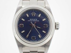 ROLEX 76080 K番 約47.4g OYSTER PERPETUAL オイスターパーペチュアル ロレックス レディース 腕時計 自動巻き 稼動品