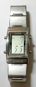 アルバ　ALBA　ワイアード　WIRED　ViViDiGi　W510-4A00　デジタル　中古　完動品　取説コピー付き