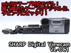 miniDVのダビングに！SHARP ビデオカメラ VL-DC1