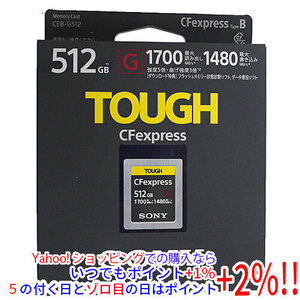 SONY製 CFexpress Type Bメモリーカード 512GB CEB-G512 [管理:1000016667]