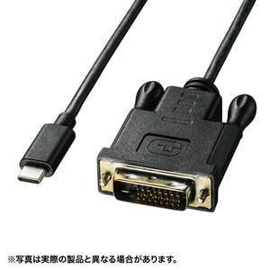 サンワサプライ TYPE C-DVI変換ケーブル　1m KC-ALCDVA10 /l