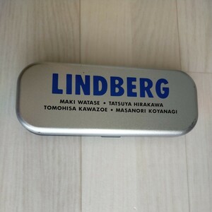 リンドバーグ　LINDBERG　缶ペンケース　渡瀬マキ 平川達也 川添智久 小柳昌法