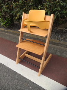 STOKKE Tripp Trapp Chair ストッケ トリップトラップ ベビーセット付き 高さ調整チェア チャイルドチェア チェア 子供椅子 ベビーチェア