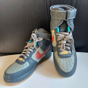 NIKE ナイキ ハイカット ローカット スニーカー dd1161-991 エアフォース unlocked ワンバイワン 26.5cm 