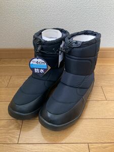 【新品未使用】WORKMAN ワークマン ケベック 3L ブラック スノーブーツ 防寒ブーツ 雪遊び 防水 アウトドア スノボー 長靴 ガーデニング