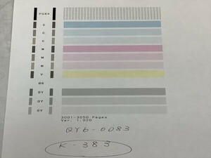 No.K383プリンターヘッド ジャンク QY6-0083 CANON キャノン 対応機種：MG6330/MG6530/MG6730/MG7130/MG7530/MG7730/iP8730