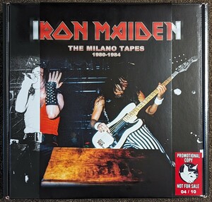 Iron Maiden-The Milano Tapes 1980-1984★限定10プロモ白黒カラー仕様/6カラーLP BOX/紙ジャケDVD/4ポスター/ガジェット/バッジ等付属!!