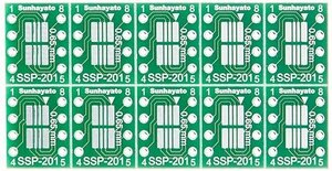 サンハヤト SOP IC変換基板 SSP-201 10枚続き