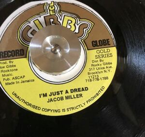 レゲエ　jacob miller im just a dread 7インチ