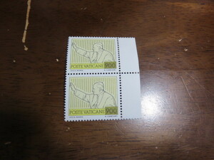 切手（ヴァチカン皇国）2枚（POST VATICAN)美品の格安提供です。