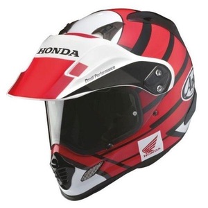 ホンダ純正 Honda×Arai アライ コラボモデル ヘルメット ツアークロス3 レッド XLサイズ TOUR-CROSS 3 0SHGK-RT1A 美品 23/10/1購入品
