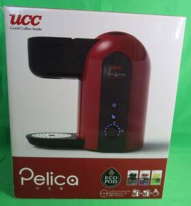 UCC上島珈琲 Pelica/ぺリカ UCC eco pod専用 コーヒーメーカー モーニングレッド EP3(R)