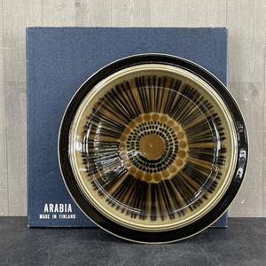 ARABIA COSMOS プレート 【中古】 アラビア コスモス 大皿 約33cm フィンランド製 食器 茶/56932