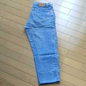 90s.Wrangler.90s初頭.VINTAGE.DENIM.JEANS．W29インチ.ラングラー.デニム.ジーンズ.検索用.Levi