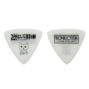 SCHECTER SPA-345/10 WH ピック 凛として時雨 345モデル×10枚 ピック