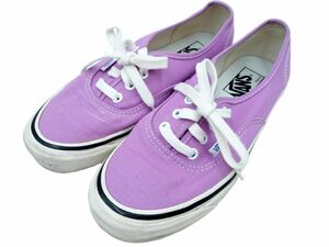 VANS バンズ オーセンティック style44 スニーカー size24ｃｍ/ラベンダー ■■ ☆ edb8 レディース