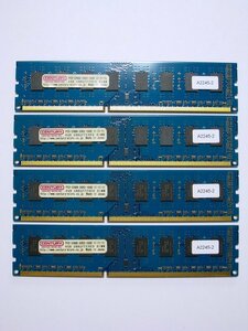 【中古】CENTURY PC3-12800 DDR3-1600 11-11-11 4GB×4枚 合計16GB