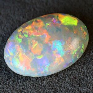 1.550ct 天然ホワイトオパール オーストラリア 遊色抜群 最高品質〔Australia White opal 宝石 jewelry 裸石 ナチュラル loose ルース〕