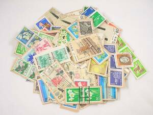 日本郵便 台紙付き　使用済み切手 211枚