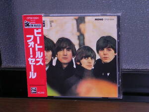 初期帯付国内盤CD THE BEATLES／ビートルズ・フォー・セール