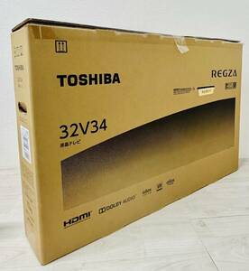 4-63【現状品・美品】TOSHIBA REGZA 32V34液晶テレビ 東芝 レグザ 23年製 ほぼ未使用 簡易動作確認済み