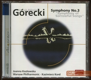 AAI2302-0025＞AMSI仕様□コルト＆ワルシャワpo／グレツキ：交響曲 第３番「悲歌のシンフォニー」1993年録音