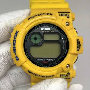 ジャンク G-SHOCK ジーショック 【ITU2FAA9SN6S】 CASIO カシオ 腕時計 DW-6300-9 FROGMAN フロッグマン クォーツ デジタル イエロー