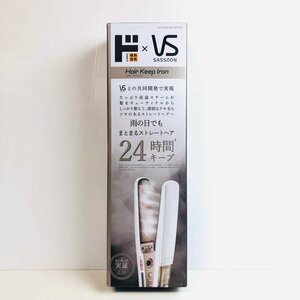 ICH【未使用品】 未開封 VS ヴィダルサスーン ヘアキープ スチームヘアアイロン VSS-p950-wh 〈106-240423-rk10-ICH〉