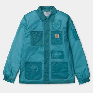 即決 未使用【CARHARTT WIP×Brain Dead】カーハート ブレインデッド Chore Coat 水色 M 新古