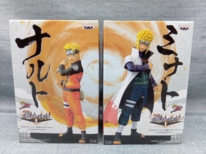 バンプレスト NARUTO シノビリレーションズ ナルト 疾風伝 DXフィギュア ナルト/ミナト まとめ売り(13-16-12)