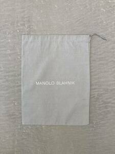 マノロブラニク シューズバッグ Manila Blahnik 布袋 巾着袋 内袋 小物用保存袋 保存袋 靴袋