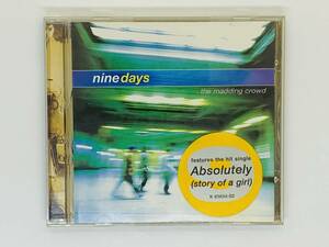 即決CD ninedays the madding crowd / ナインデイズ / SO FAR AWAY IF I AM END UP ALONE BOB DYLAN / アルバム Z31