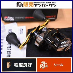 【程度良好品☆人気モデル】アブガルシア レボ ビッグシューター コンパクト 8 右 Abu Garcia REVO BIGSHOOTER COMPACT ベイトリール KKR