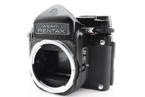 【美品】ペンタックス Pentax 6x7 67 TTL Mirror Up Medium Format Film Camera Body 中判カメラ ボディ #62