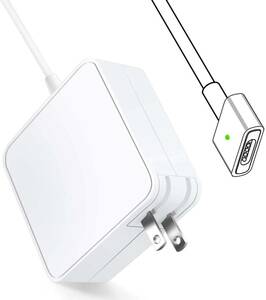 Macbook Pro 互換電源アダプタ 【PSE認証】60W T型 充電器 MacBook AirとMac Book Pro 13インチ用（2012 中期以降のモデル）