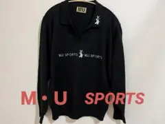 最終価格！M・U SPORTS ミエコウエサコ　レディース　ポロシャツ　黒　M