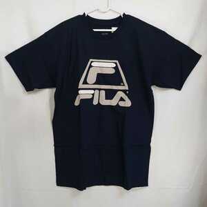 【L】FILA フィラ/95 TEE/半袖Tシャツ/NAVY×SBIR