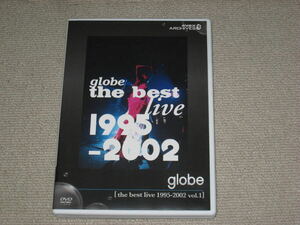 ■DVD「globe the best live 1995-2002 vol.1」ジャケ痛み/グローブ/小室哲哉■