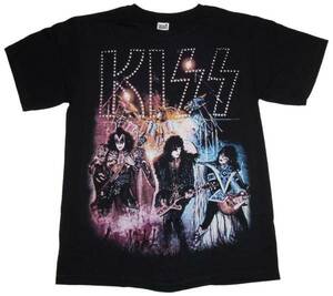 正規品Δ送料無料 Kiss fire Tシャツ(M)