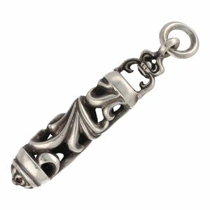 【中古】 CHROME HEARTS クロムハーツ ローラー ペンダント オールド ネックレス クロスボール 24008718 AO