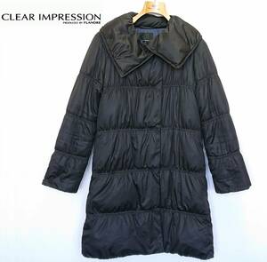 ★CLEAR IMPRESSION*サイズ2*ダウンコート*レディース*クリアインプレッション*ブラック　＃3466