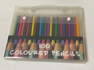 100本 色鉛筆 セット （100色では無く同色が何本宛かございます。全数で100本となります。）　 展示未使用品