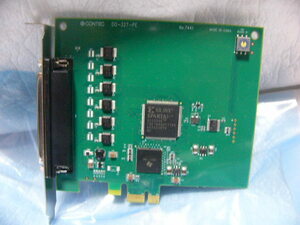 ★未使用に近い CONTEC DO-32T-PE PCI Express対応 絶縁型IO出力ボード