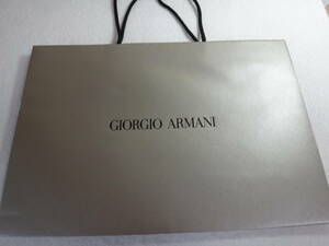 未使用GIORGIO ARMANI　紙袋1枚￥1599　中サイズ