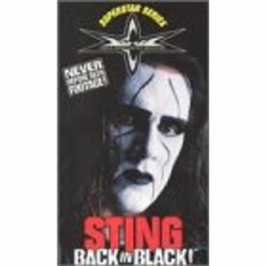 Superstar Series: Sting - Back in Black VHS