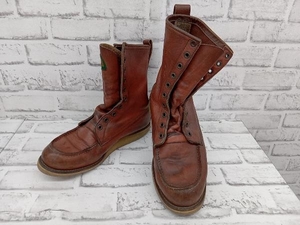 【 RED WING 】レッドウィング ブーツ lrish setter 27144 半円犬タグ サイズ7.5インチ 赤茶 店舗受取可