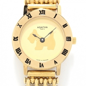 AGATHA(アガタ) 腕時計 - レディース ゴールド