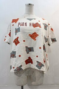 PINK HOUSE / ユニフォーム柄Tシャツ オフホワイト I-24-04-24-028-LO-TS-HD-ZI