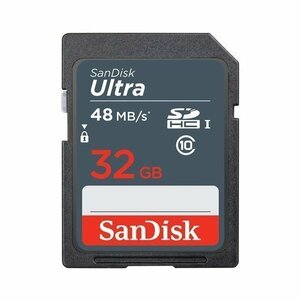 送料無料 SDカード 32GB　class10 サンディスク SDHCカード